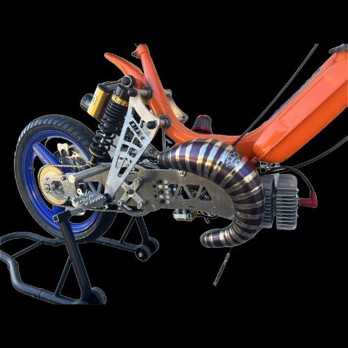 Titanium Silencer MX30 Multicolor - Piaggio and GileraPiaggio and Gilera - DBR Factory