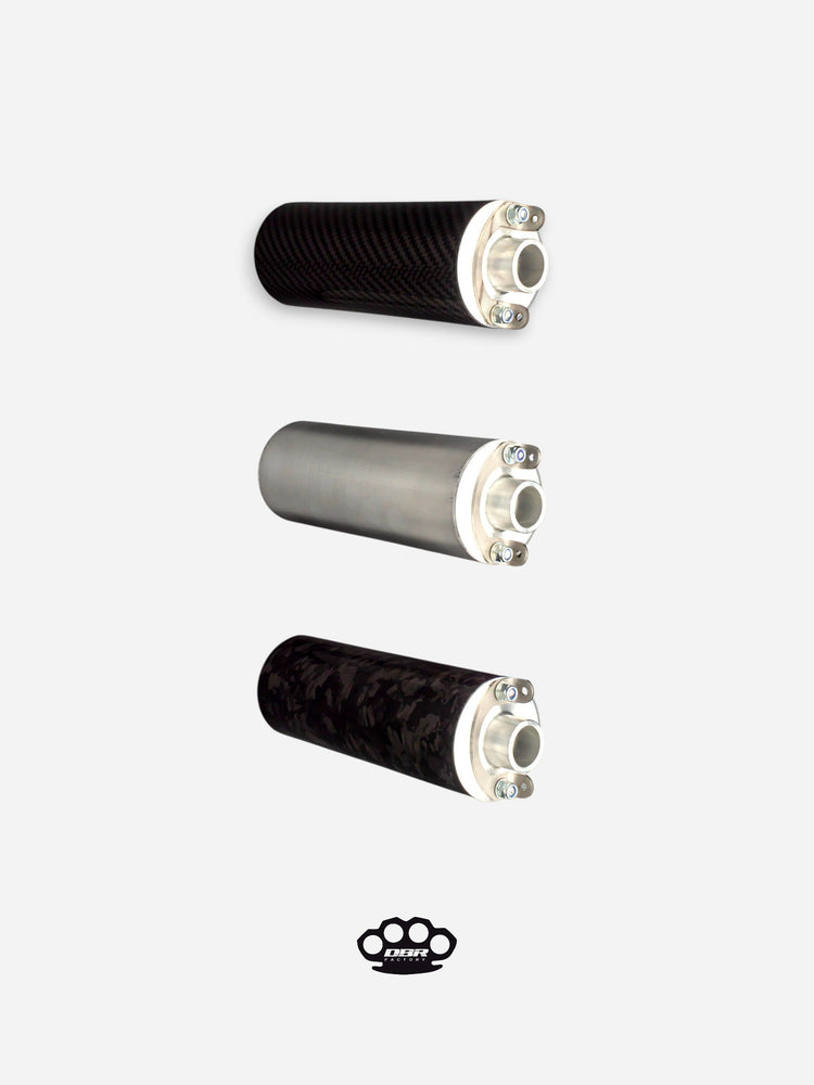 Universal Moped Silencer - Ø19 / Ø20 - L. 150mm / 190mm - DBR Factory
