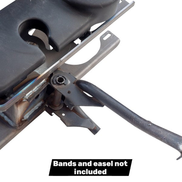 Center Stand Support Brackets - For Reinforced Skid Plate - Weld-On - DBR Factory