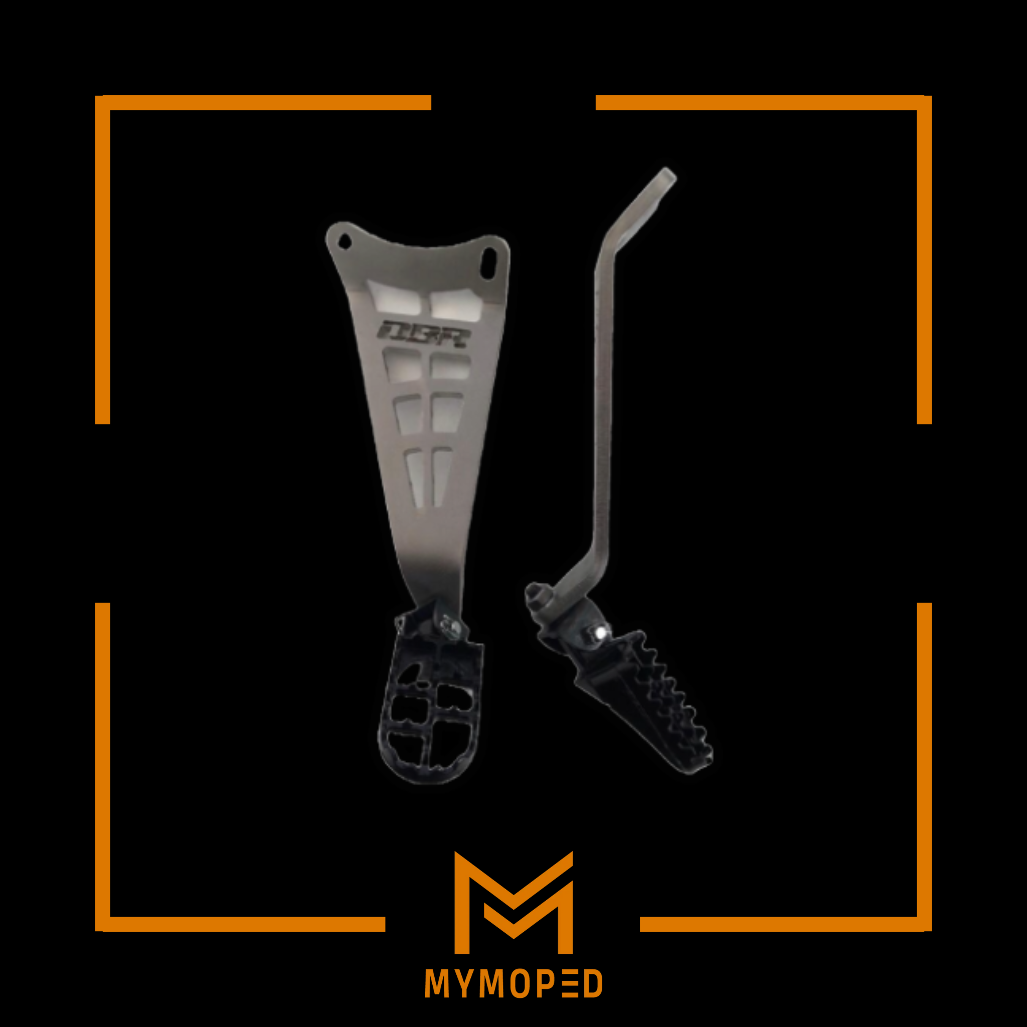 Kit Pedane Poggiapiedi Bravo-Si - MyMoped