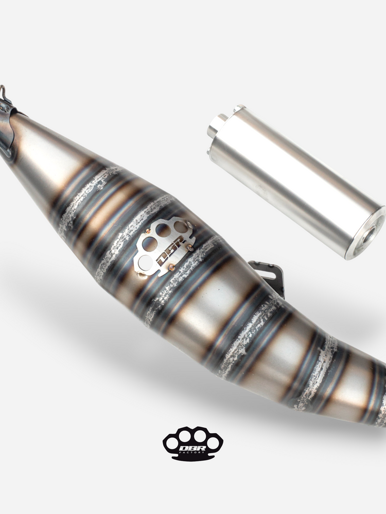 GP01 Muffler for Simonini 4P - Scooter Cylinder Kits - DBR Factory