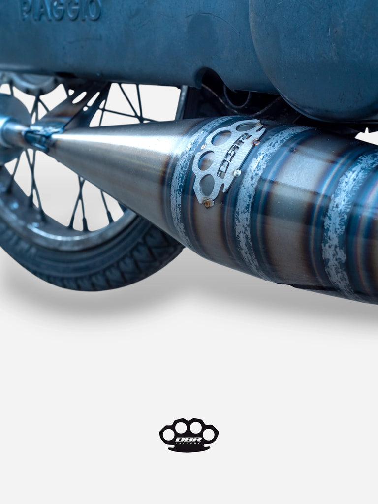 Muffler GP04 - Piaggio and Gilera - DBR Factory