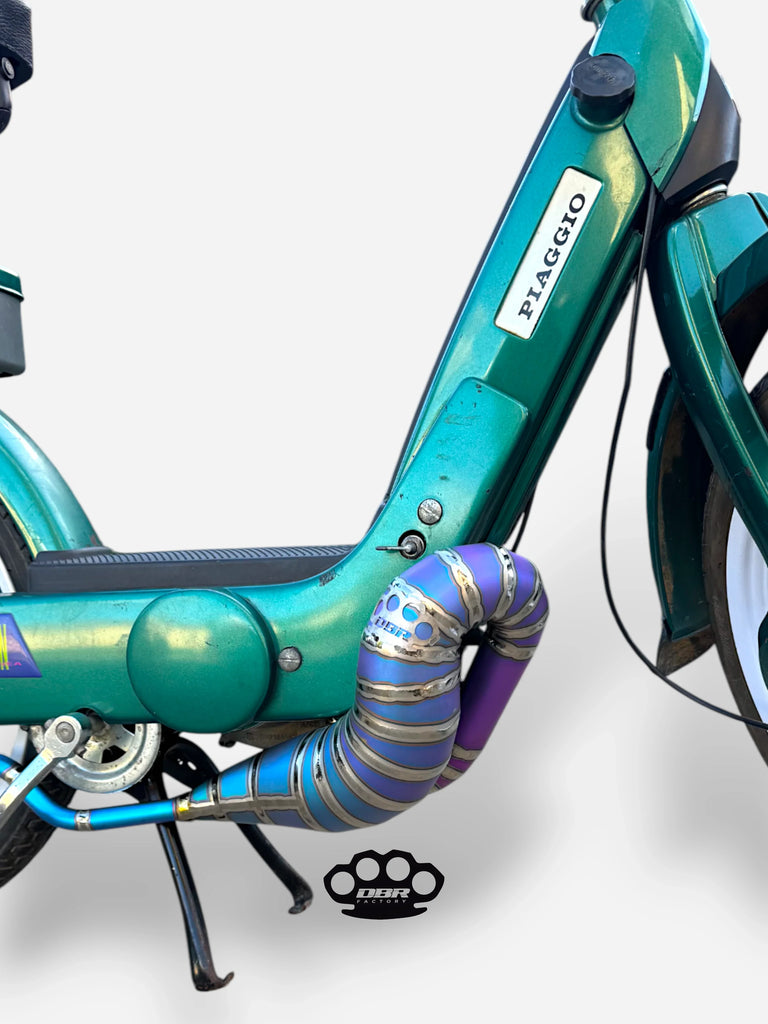 Titanium Exhaust Wyvern Multicolor - Piaggio and Gilera - DBR Factory