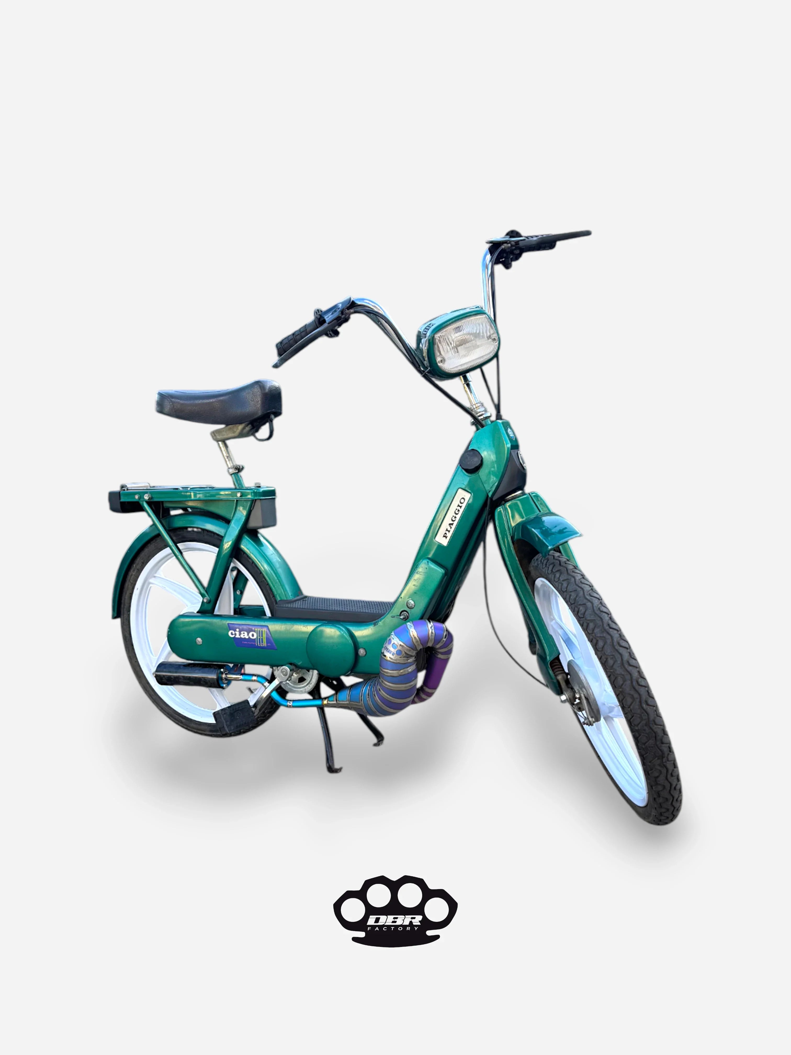 Marmitta Titanio Wyvern Multicolor - Piaggio e Gilera - DBR Factory