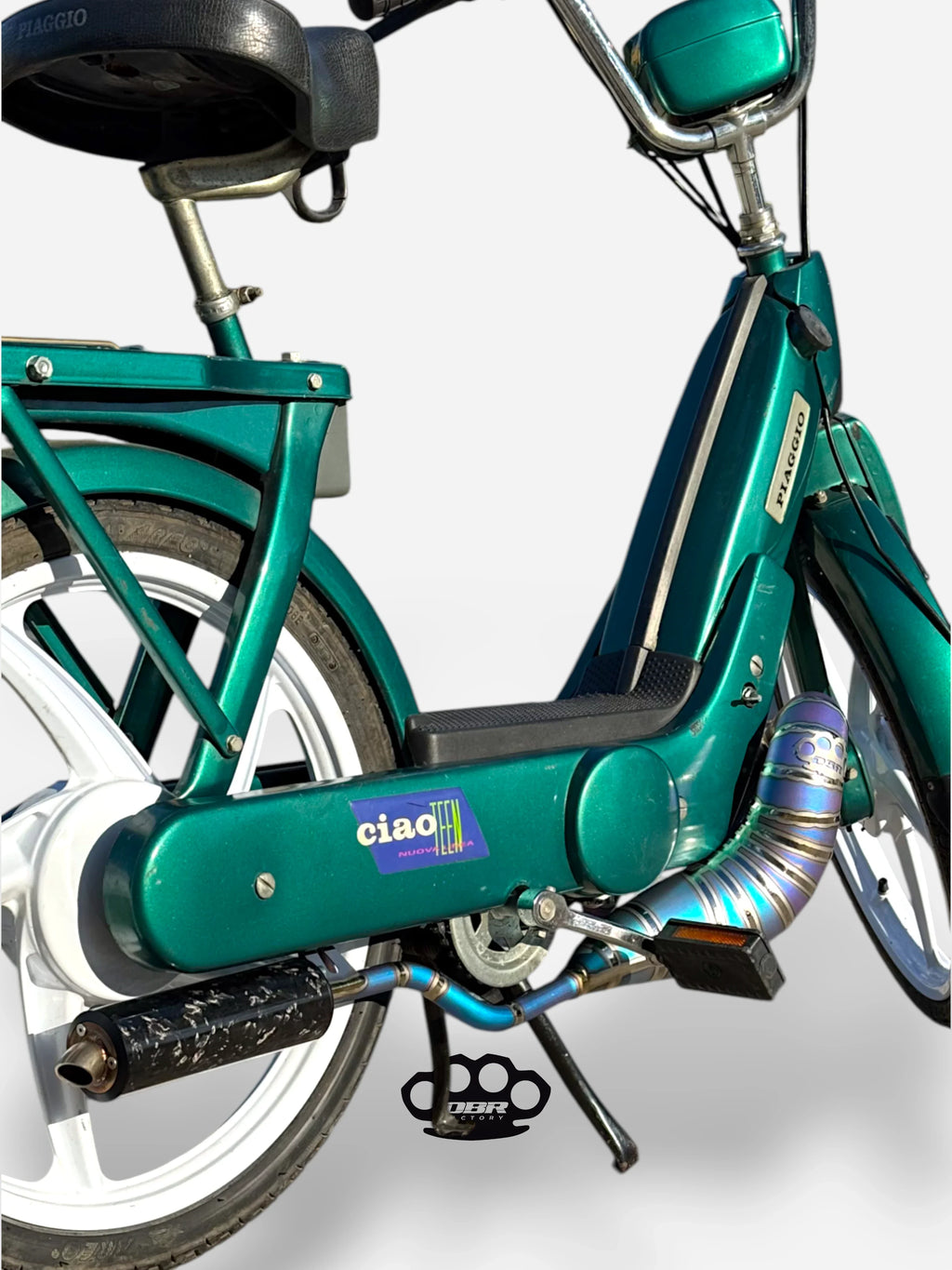 Marmitta Titanio Wyvern Multicolor - Piaggio e Gilera - DBR Factory