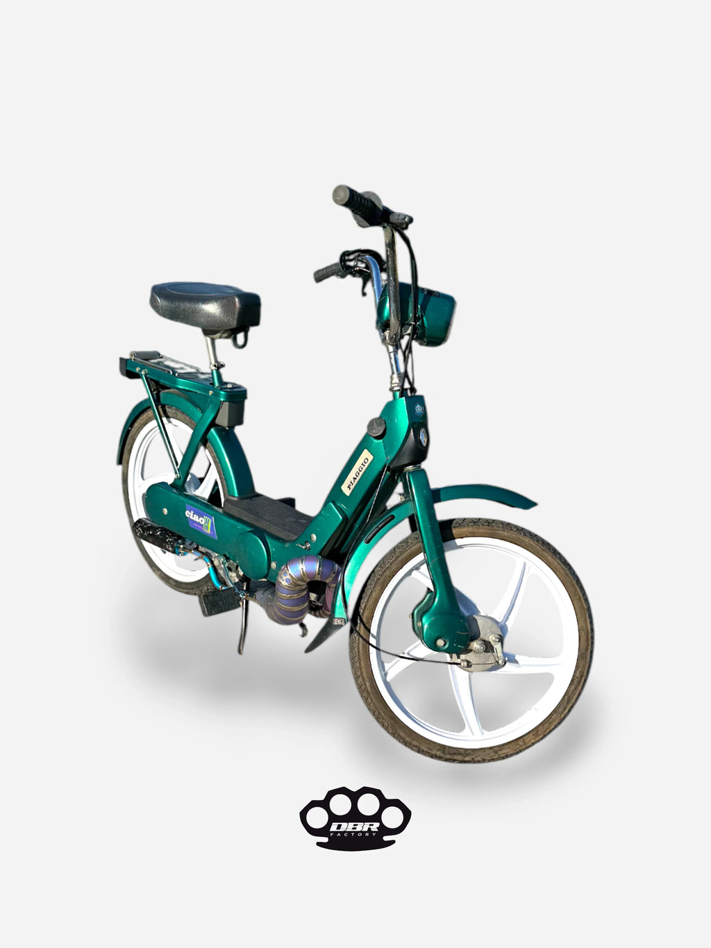 Marmitta Titanio Wyvern Multicolor - Piaggio e Gilera - DBR Factory