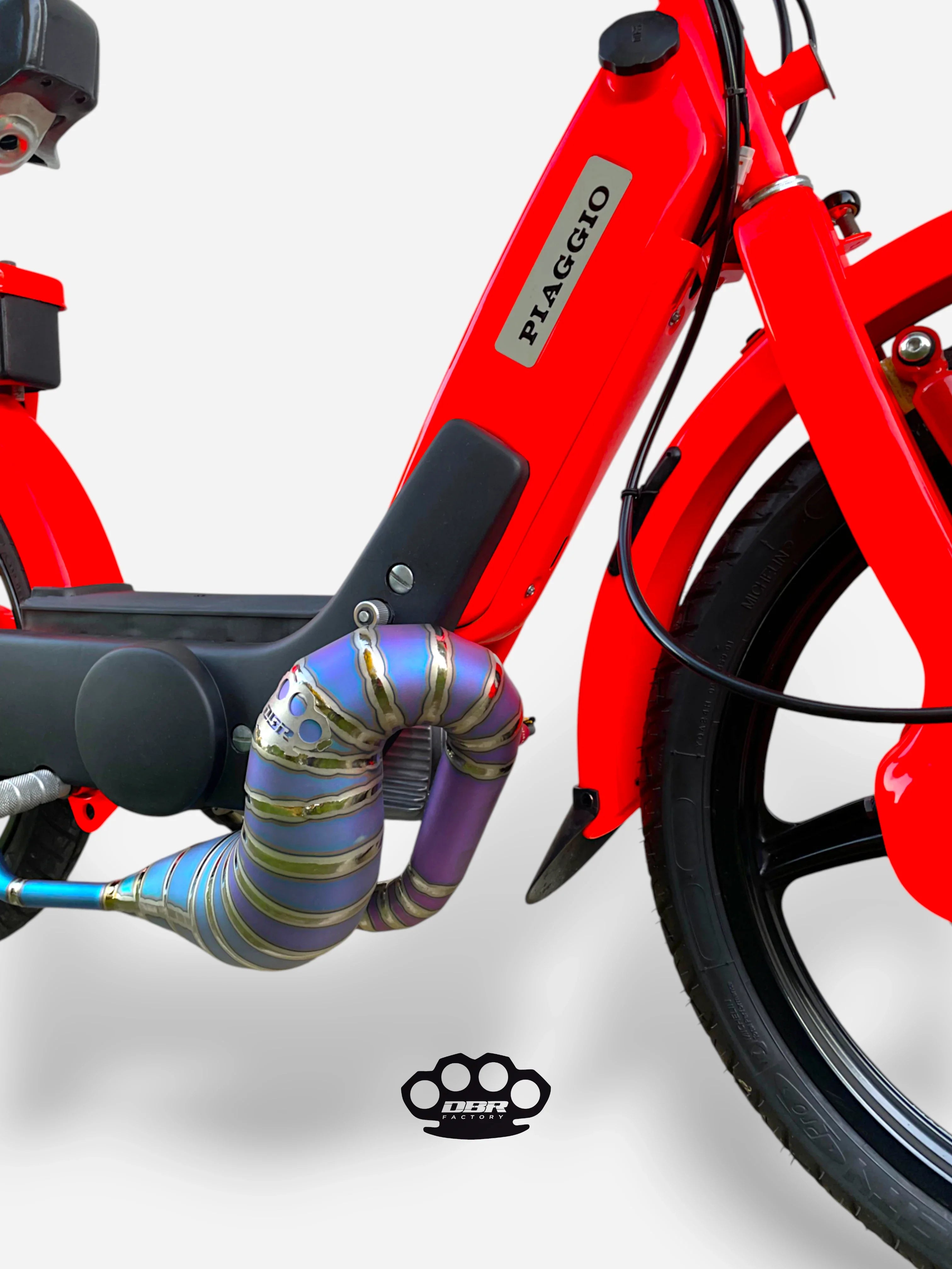 Marmitta Titanio Wyvern Multicolor - Piaggio e Gilera - DBR Factory