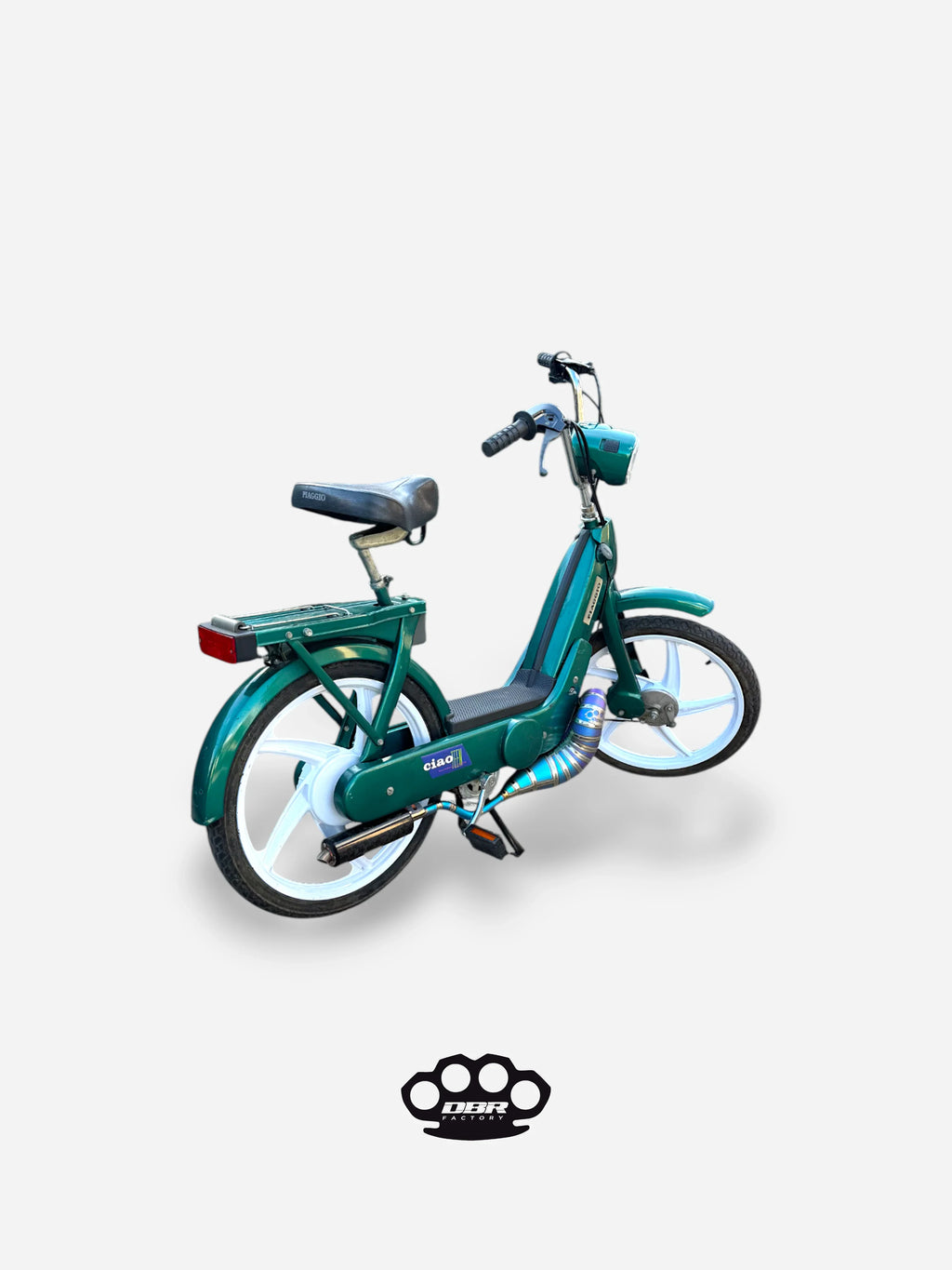 Marmitta Titanio Wyvern Multicolor - Piaggio e Gilera - DBR Factory