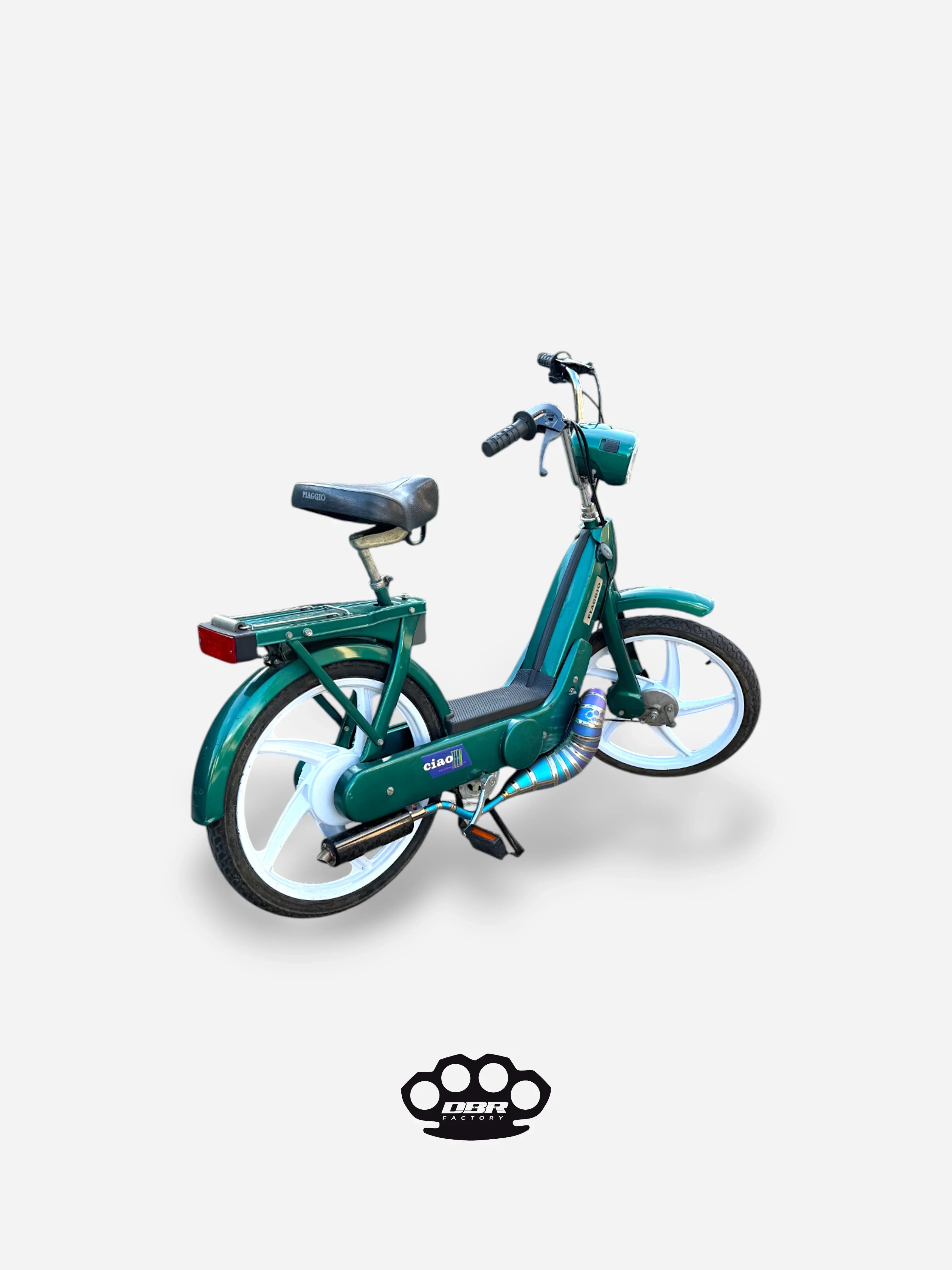 Marmitta Titanio Wyvern Multicolor - Piaggio e Gilera - DBR Factory