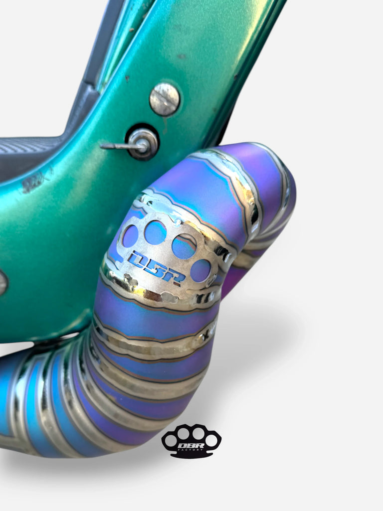 Titanium Exhaust Wyvern Multicolor - Piaggio and Gilera - DBR Factory