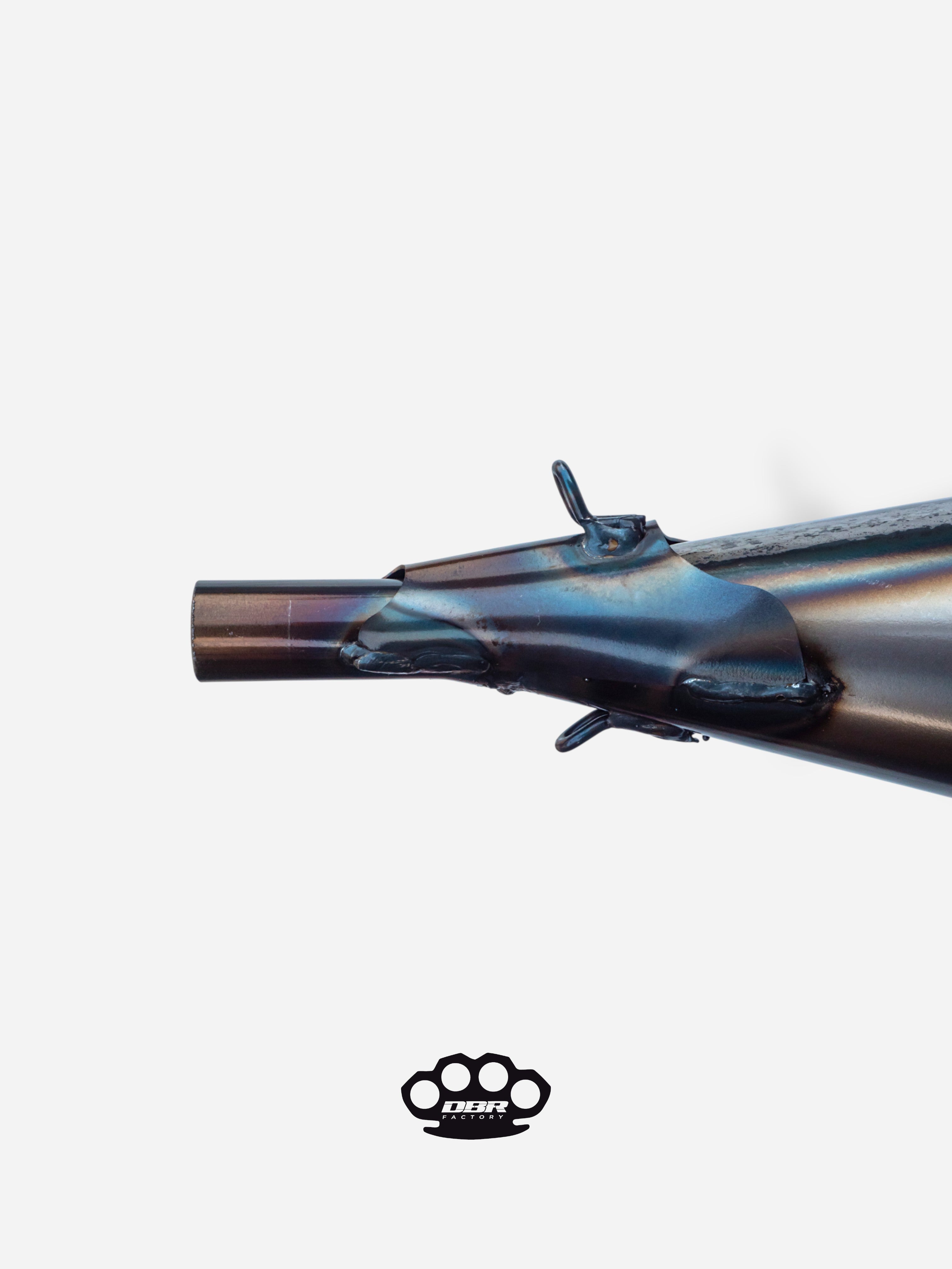 Marmitta SNIPER Ø27 e Ø28 - Piaggio e Gilera - DBR Factory