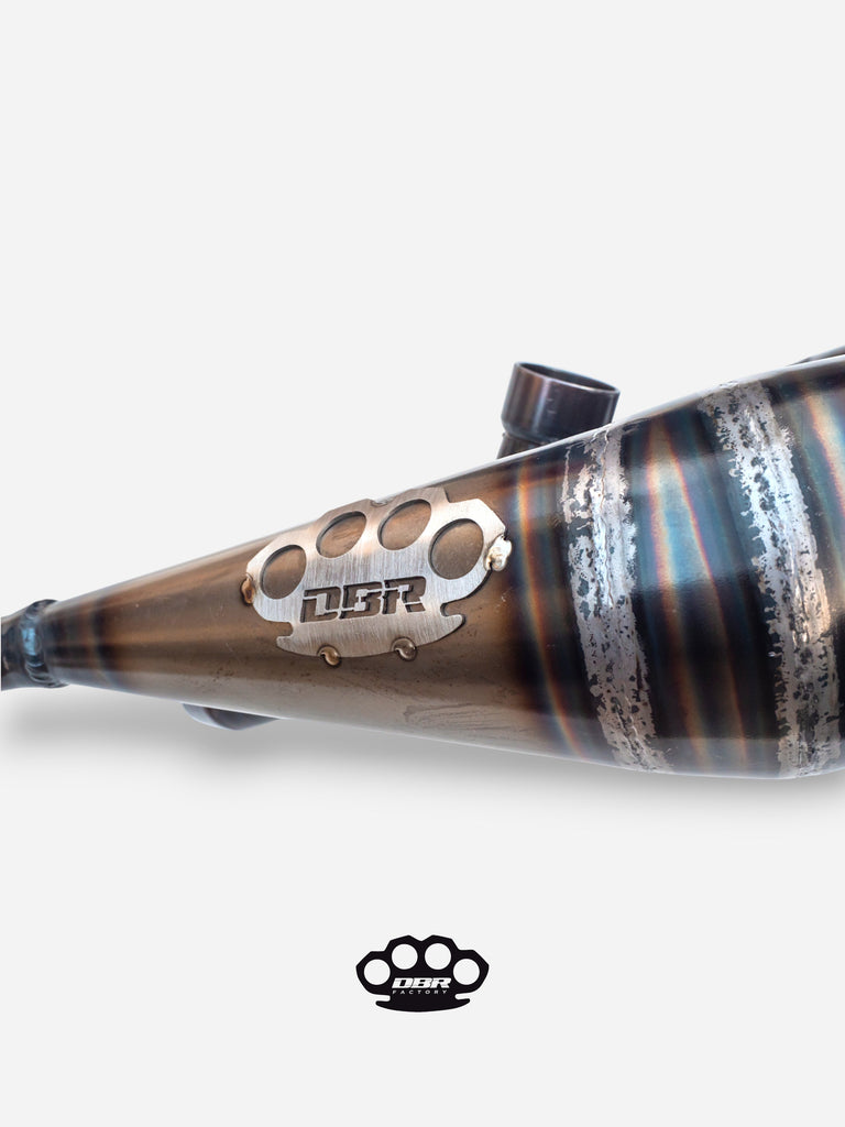 Classic Moped Muffler - Piaggio and Gilera - DBR Factory
