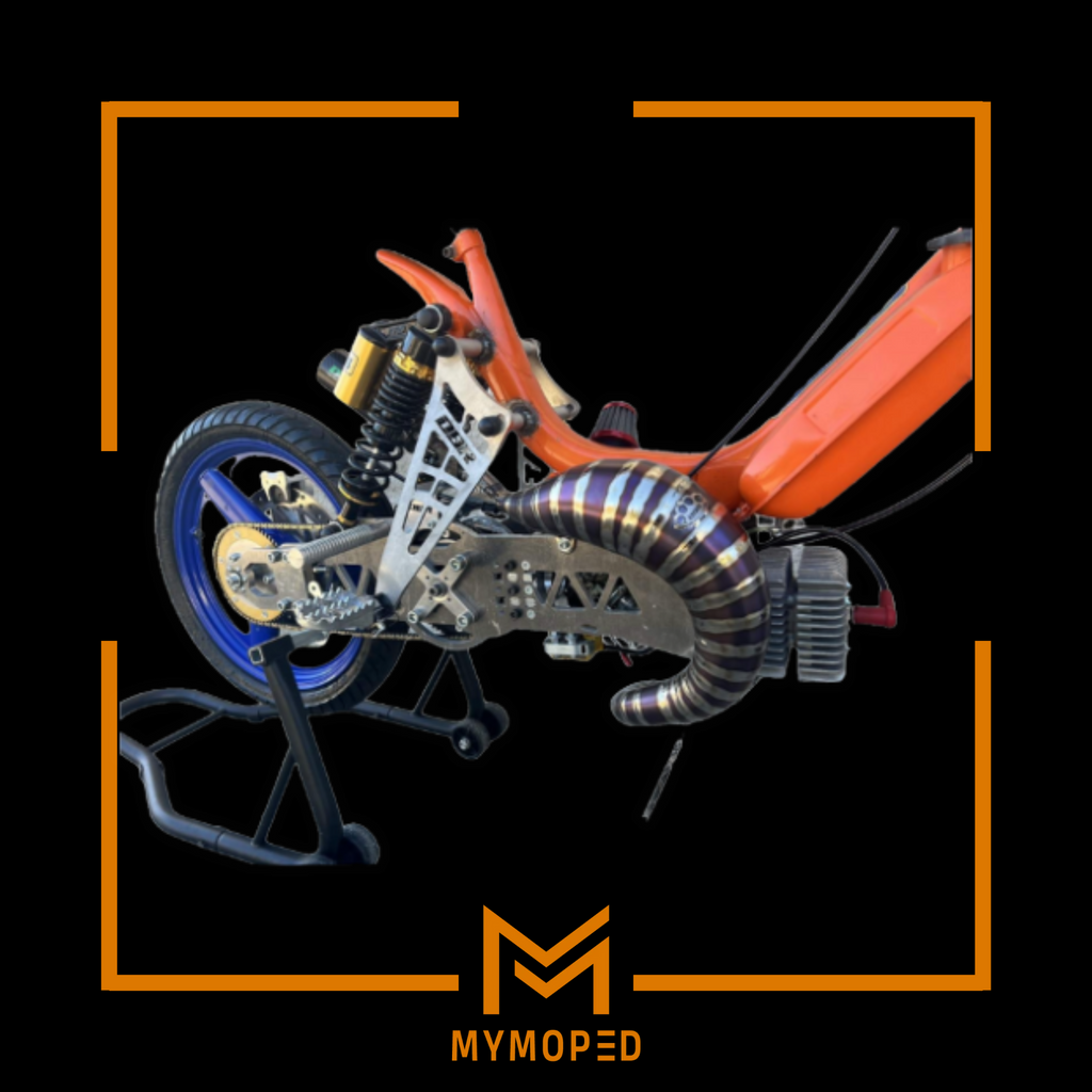 Scarico MX30 Titanium Multicolor - MyMoped