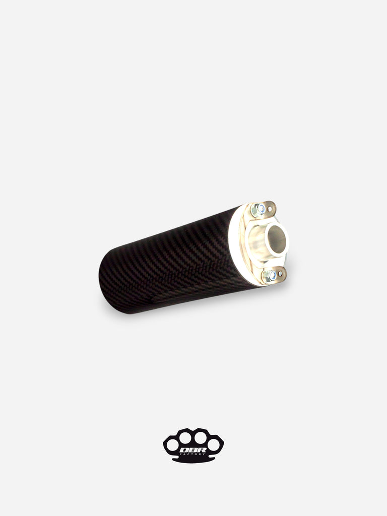 Universal Moped Silencer - Ø19 / Ø20 - L. 150mm / 190mm - DBR Factory