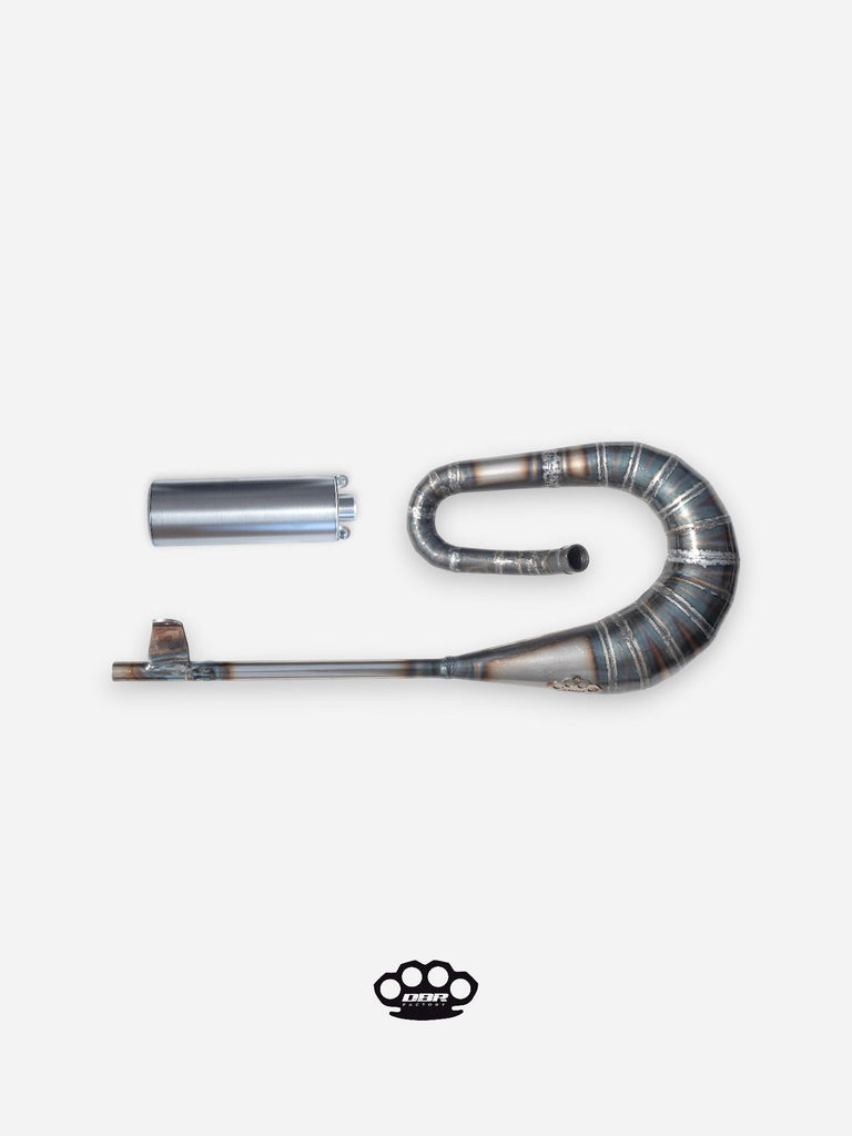 Classic Moped Muffler - Piaggio and Gilera - DBR Factory