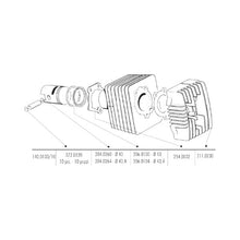Load image into Gallery viewer, 43mm Thermal Unit with 10mm Pin for Piaggio and Gilera - Polini