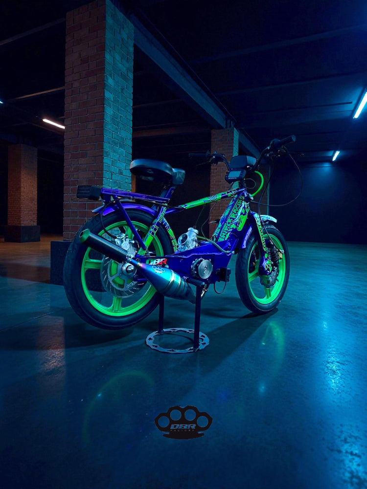 Moped 4P - 70cc Forced Air Handmade Engine - Piaggio and Gilera - DBR Factory